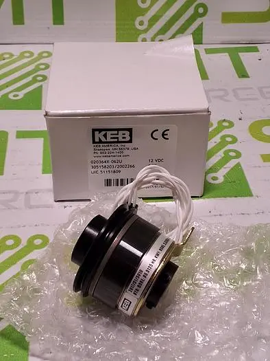 KEB 020364X-062U CLUTCH BRAKE FLEXJET SPINDLE 6W 12VDC - NEW