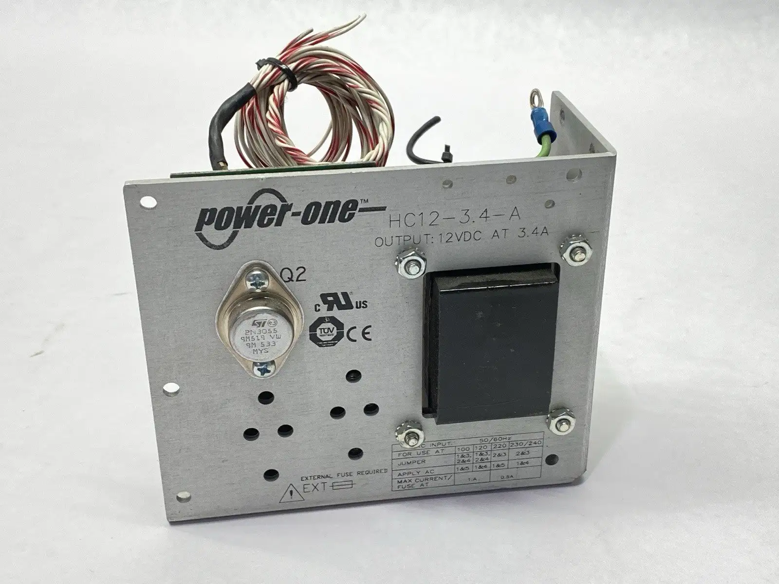 HC12-3.4-A | Power-One  Power Supply 3.4A 12VDC - Used