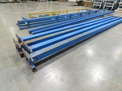 Gorbel 1/4 Ton 500Lb Free Standing 4-Post Bridge Crane 15'Span 18' 6"Runway