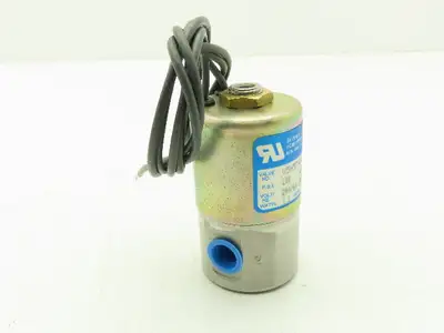 Honeywell Skinner V5H57420 Solenoid Valve 3-Way (NC) 220VAC 100 PSI 1/4" NPT V5