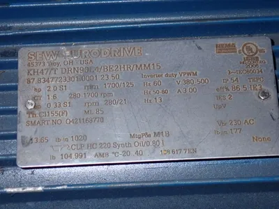 Sew 2 Hp Gear Drive