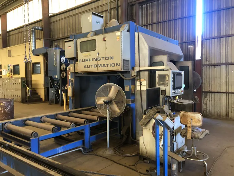 Used 2011 BURLINGTON AUTOMATION PYTHON X Beam / Drill Lines California US | JPS International Inc #803665