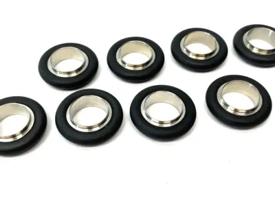 USED AGILENT STAINLESS STEEL CENTERING RING NW16