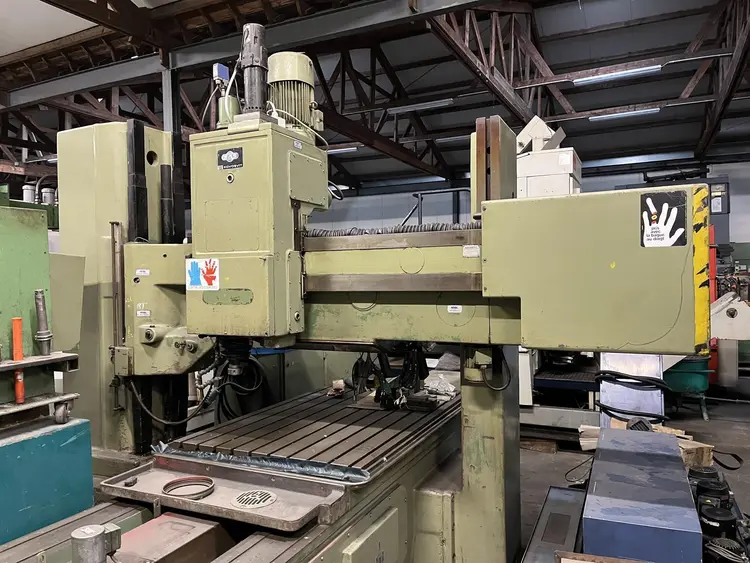 Used MAS TOS VR5 NC X:1600 - Y:1000 - Z:880 MM Gantry Machining Centers (incld. Bridge & Double Column) | Apt International N.V #364684