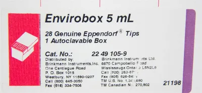 NEW Eppendorf 22 49 105-9 22491059