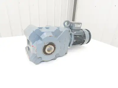 Bauer BK30-64U/D08LA82-TF-D/C3 Gear Motor 0.5kw 12/47 RPM 600V 3PH Hollow Shaft