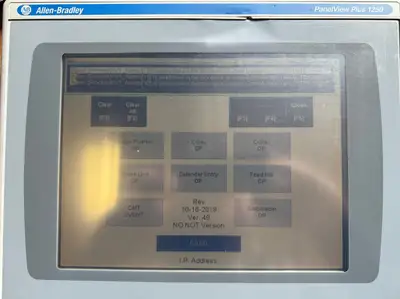 AB 2711P-T12C4D8 /A PanelView Plus 1250 12.1" Terminal Color/Touch (RBin2.5.2)