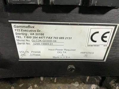 Used GAMMAFLUX GLC2KG030D04 Misc Plastics Equipment Ohio US | HGR 24 #1518024