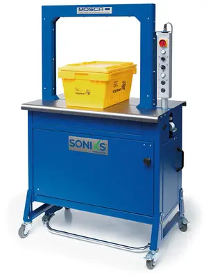 New | in-Stock MOSCA EVOLUTION SONIXS MP-6 T Strappers Michigan US | Capital Mailing Equipment #1494243