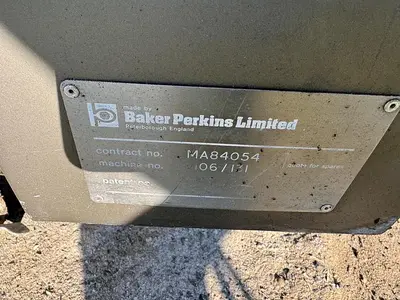 Enrober, 42" Wide, Baker Perkins, 100 lbs/hr, Pump, #5990985