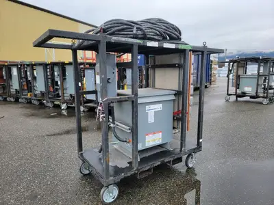 75 kVA Temporary Power Distribution Cart 600V Pri. 208Y/120V Sec.