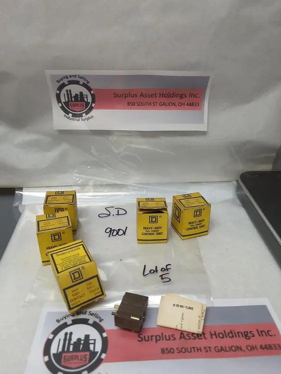 New | in-Stock SQUARE D 9001 KA-1 Miscellaneous Equipment (Electrical & Power) | Surplus Asset Holdings #1196277
