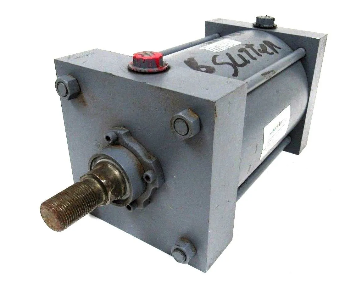 NEW MILLER A-84B2N-06.00-6.500-0138-N11-9 AIR CYLINDER A84B2N060065000138N119