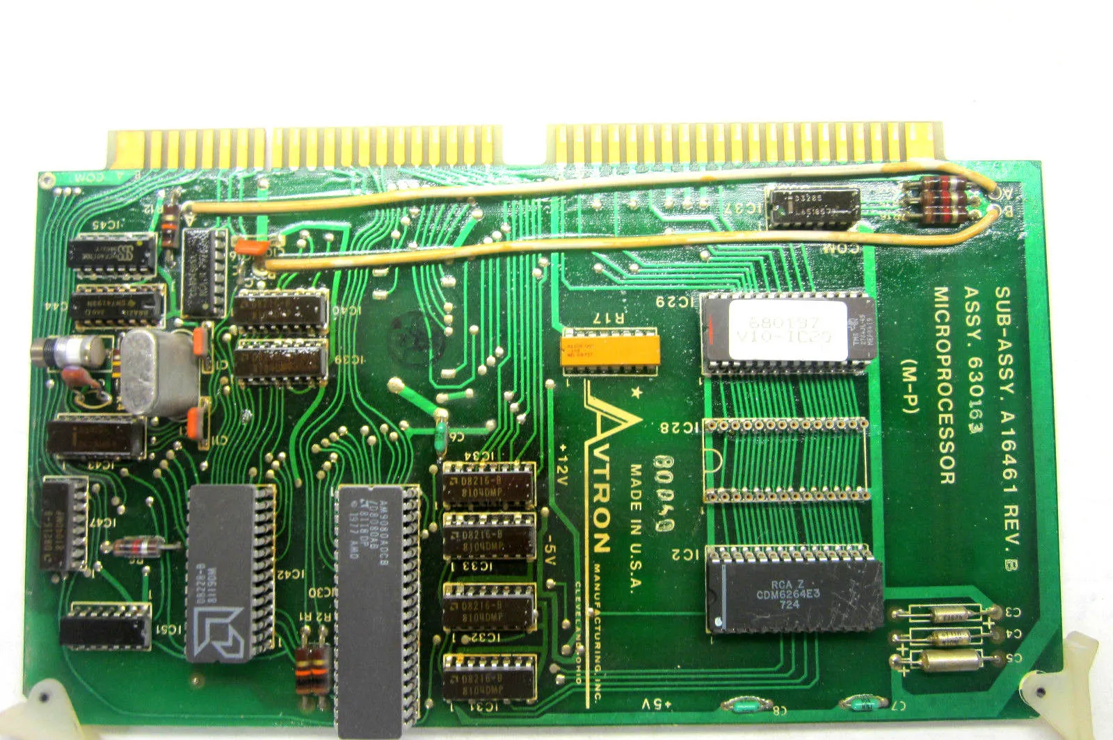 AVTRON A16461 REV.B MICROPROCESSOR