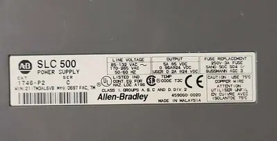 USED ALLEN-BRADLEY 1746-A4