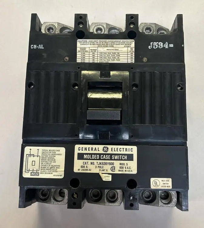 Used GE TJK636Y600 Miscellaneous Equipment (Electrical & Power) Ohio US | Surplus Asset Holdings #1242152