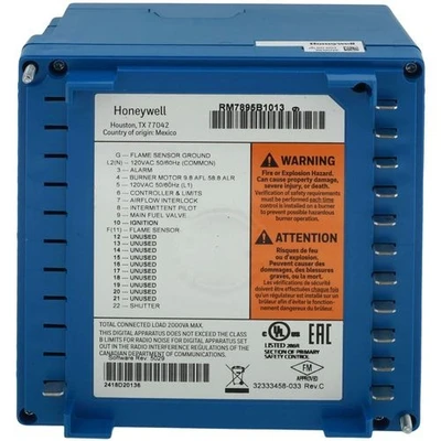 Honeywell RM7895B1013 Burner Control Unit [New]