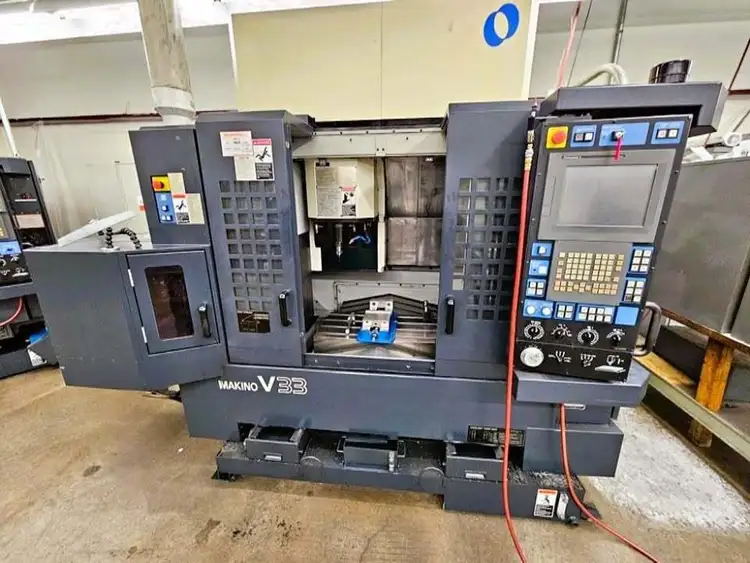 Used 2010 MAKINO V33 Vertical Machining Centers Ohio US | Toolquip, Inc. 10 #174378