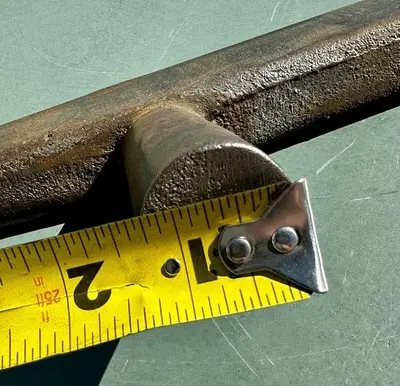 Oliver ? 24" Lathe Pattern Makers Tool Rest w/ 1 1/4" Post  (5291)