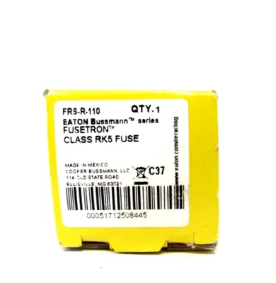 NEW BUSSMANN FRS-R-110