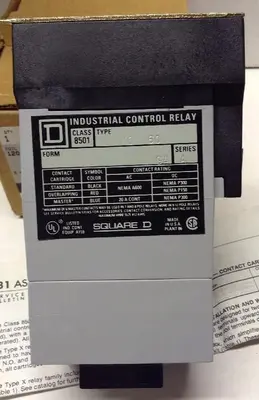 New | in-Stock SQUARE D 8501 TYPE X060V02 SERIES A Miscellaneous Equipment (Electrical & Power) | Surplus Asset Holdings #1188581