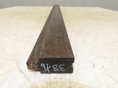 Press Brake Die 38" Long 90° V 3/8" W 3/16" D 1-3/4" H 1/2" Tang