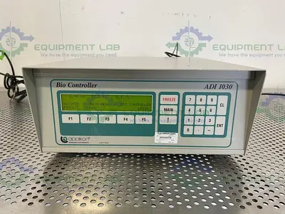 USED APPLIKON ADI 1030 BIO CONTROLLER W/ WATSON MARLOW 101U/R, COLE PARMER FLOWMETER