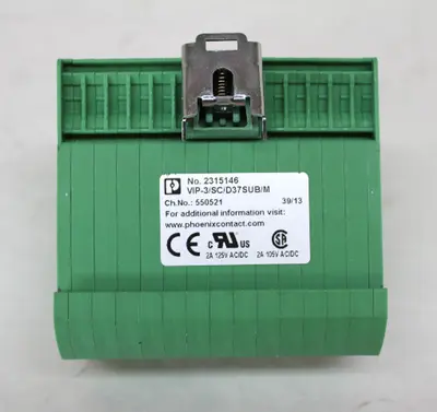 USED Phoenix Contact 2315146 VIP-3/SC/D37SUB/M