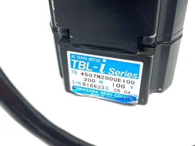 Used Tamagawa Seiki TBL-i Series AC Servo Motor 200W 100V Servo Motors Michigan US | Maverick Industrial Sales #1394292