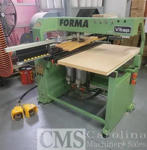 Used VITAP FORMA 42 SPINDLE BORING MACHINE Woodworking Horizontal Boring Machines | CAROLINA MACHINERY SALES #420833