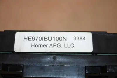 USED HORNER ELECTRIC HE670IBU100N