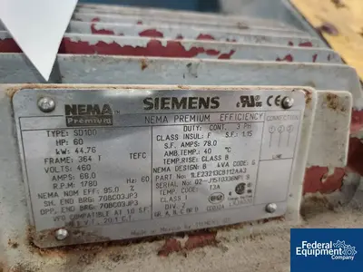 USED Carman 34" x 144" Carman Fluid Bed, Model FBP-302M, S/S