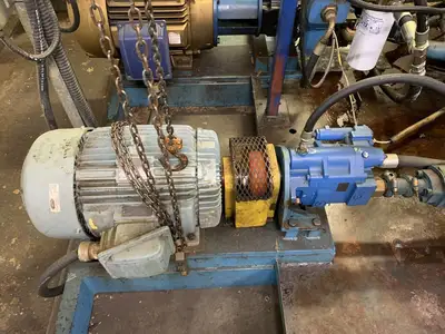 Twin Hydraulic Power Pack, 50HP + 20HP Motors