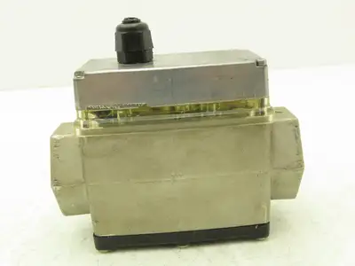 Kobold EDM-3203SC Turbine Flow Rate Meter Totalizer 1"NPT Battery Powered