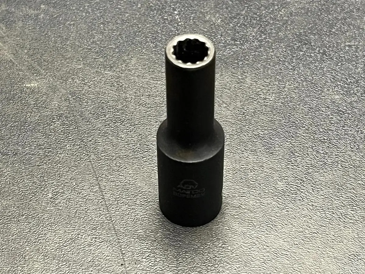 MATCO TOOLS "ADV" BDP8M2V, 3/8" DRIVE, 11MM. SOCKET, 2.5" DEEP/HIGH, 12 POINT.
