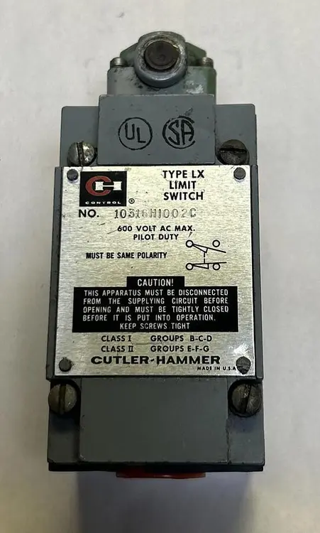 Used CUTLER-HAMMER 10316H1002C Miscellaneous Equipment (Electrical & Power) Ohio US | Surplus Asset Holdings #1236635