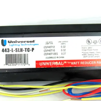 NEW UNIVERSAL LIGHTING TECHNOLOGIES 443-L-SLH-TC-P