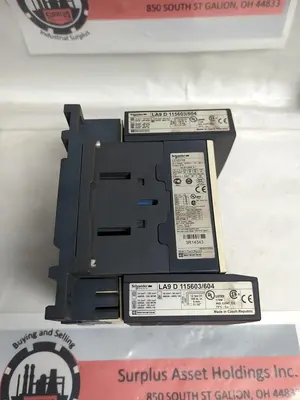 Used SCHNEIDER ELECTRIC LC1D115 Miscellaneous Equipment (Electrical & Power) | Surplus Asset Holdings #1197171