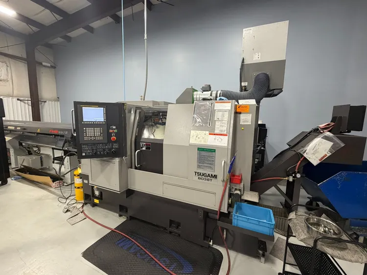 Used 2022 TSUGAMI B038T Swiss Type Automatic Screw Machines Illinois US | CNC EXCHANGE #1322989