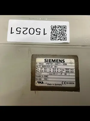 USED SIEMENS 1FK7101-5AF71-1EG0