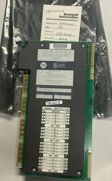 Used ALLEN-BRADLEY 1771-IQ16 Industrial Controls Ohio US | Surplus Asset Holdings #1240267