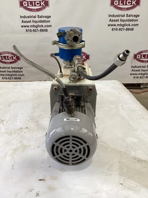 Tokuda DRD-360III Rotary Vacuum Pump Oil Sealed 0.75kW 360LPM 3PH