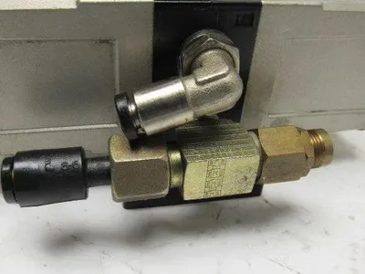 SMC EVBA1110 1-10 Bar Input 20 Bar Output Pressure Booster Regulator