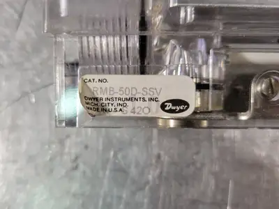 NEW DWYER INSTRUMENTS RMB-50D-SSV