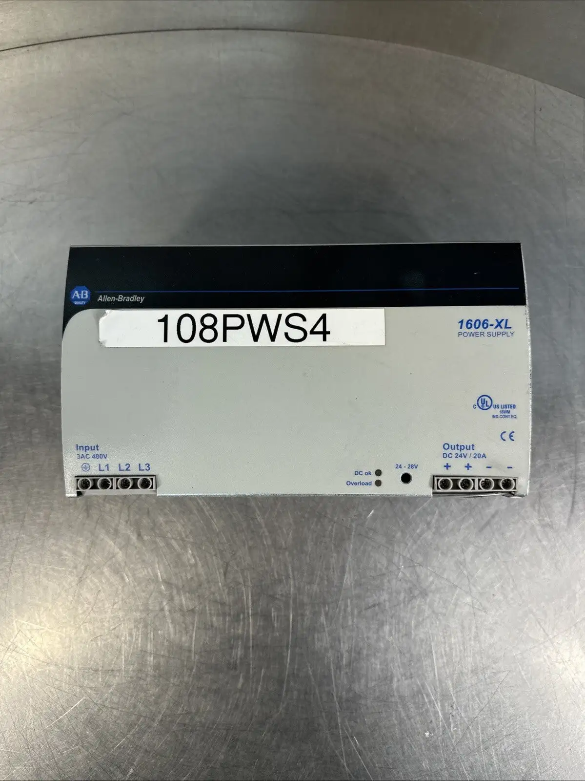 Allen Bradley 1606-XL480E-3 Series A POWER SUPPLY (5.2.1)