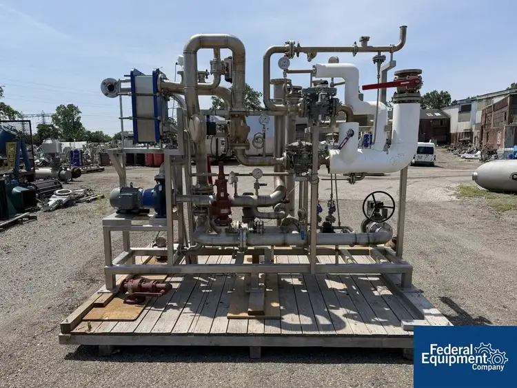 Used Alfa Laval Alfa Laval Temperature Control Skid, S/S Boilers Ohio US | Federal Equipment Company #1337924