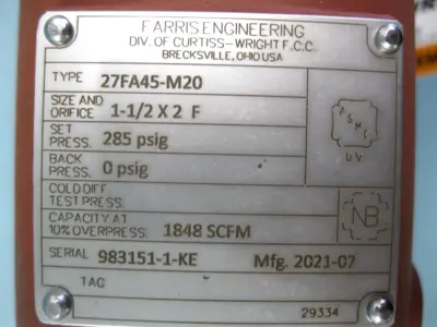 NEW Farris 27FA45-M20
