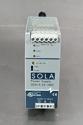Used SOLA SDN 5-24-100C DIN Rail Power Supplies South Carolina US | Palmetto Automation #1162101