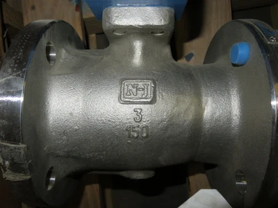Neles Jamesbury 3"-150  Ball Valve with Pneumatic Actuator , Unused
