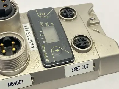 USED BALLUFF ETHERNET/IP DIGITAL I/O FIELDBUS UNIT BNI EIP-508-105-Z015